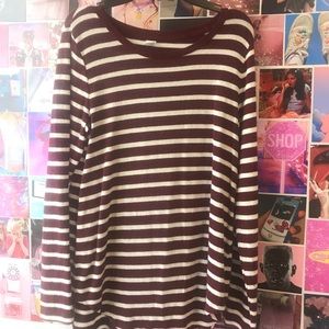 Fitted Old Navy Stripped Sweater